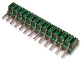 AMP - TE CONNECTIVITY 1-5164711-0 IDC Connector, IDC Receptacle, Female, 2.5 mm, 1 Row, 10 Contacts, Cable Mount