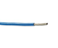 TE CONNECTIVITY - RAYCHEM 44A0111-26-6 Wire, Stranded, Hook Up, Dual Wall, Spec44, PVDF, Blue, 26 AWG, 19 x 0.1mm, 100 m
