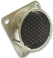 JAEGER 533513006 Circular Connector, Miniature Circular Connector, Miniature Series, Panel Mount Receptacle