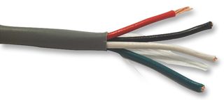 BELDEN 5302UE 008500 Multicore Cable, Security Alarm, Unscreened, 4 Core, 18 AWG, 0.891 mm², 498.69 ft, 152.4 m