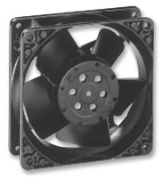 EBM-PAPST 4606X AC Axial Fan, 115V, Square, 119 mm, 38 mm, Ball Bearing, 106 CFM