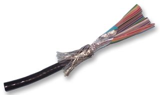 AMPHENOL SPECTRA-STRIP 169-2832-050. Ribbon Cable, Round Twist 'N' Flat Jacketed, Screened, 50 Core, 28 AWG, 0.072 mm², 100 ft, 30.5 m