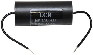 LCR COMPONENTS FP-CA-6.8-AU Power Film Capacitor, Metallized PP, Axial Leaded, 6.8 µF, ± 5%, Audio Systems, Through Hole