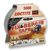LOCTITE 5080,GREY 50M X 50MM Sealing Tape, Rubber, Grey, 50 mm x 50 m