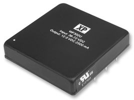 XP POWER WF205 Isolated Through Hole DC/DC Converter, ITE, DIP, 2:1, 30 W, 2 Output, 12 V