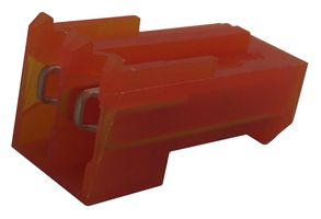 TE CONNECTIVITY - AMP 3-640426-2 IDC Connector, 18 AWG, IDC Receptacle, Female, 3.96 mm, 1 Row, 2 Contacts, Cable Mount
