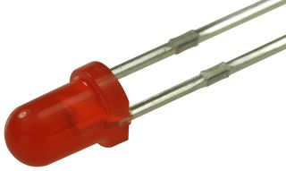 MULTICOMP PRO MCL034MD LED, High Efficiency Red, Through Hole, T-1 (3mm), 20 mA, 2 V, 625 nm