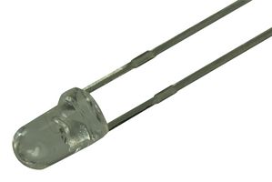 MULTICOMP PRO MCL034SBC LED, Amber, Through Hole, T-1 (3mm), 20 mA, 2.1 V, 606 nm