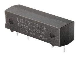 LITTELFUSE HE3321A0400 Reed Relay, SPST-NO, 5 VDC, HE3300 Series, Through Hole, 500 ohm, 500 mA