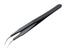 MULTICOMP PRO D00836 Tweezer, Type 12 SA, ESD, SMD, 120 mm, PET Stainless Steel Body, Stainless Steel Tip