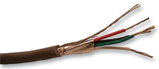 ALPHA WIRE 1294C SL005 Multicore Cable, Control, Screened, 4 Core, 22 AWG, 0.357 mm², 100 ft, 30.5 m