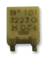 BOURNS 3223G-1-204E Trimmer, Multi Turn, Cermet, Side Adjust, 200 kohm, Surface Mount, 11 Turns