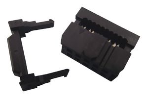 WURTH ELEKTRONIK 61201023021 IDC Connector, With Strain Relief, IDC Receptacle, Female, 2.54 mm, 2 Row, 10 Contacts, Cable Mount