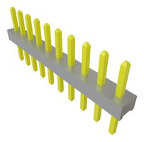 SAMTEC TMM-110-01-G-S Pin Header, Single, Board-to-Board, 2 mm, 1 Rows, 10 Contacts, Through Hole, TMM
