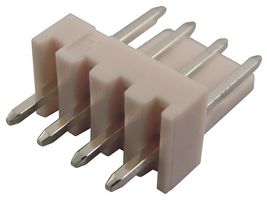 MULTICOMP PRO MC34633 Pin Header, Wire-to-Board, 2.54 mm, 1 Rows, 4 Contacts, Through Hole Straight, MC34