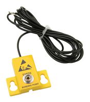 DESCO EUROPE / VERMASON 231405 Earth Bonding Point Bracket, 10mm Stud, 1Mohm Resistor, 2m Ring Terminal Lead