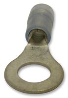MULTICOMP PRO RNYD2-6 Ring Tongue Terminal, M6, 1/4", 14 AWG, 2.5 mm², RNYD, Blue