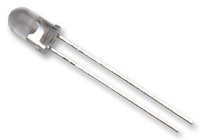 BROADCOM HLMP-EG1A-Z10DD LED, Red, Through Hole, T-1 3/4 (5mm), 20 mA, 2.1 V, 630 nm