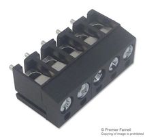 CAMDENBOSS CTB1202/5BK Standard Terminal Block, Wire to Board, CTB1202, 5 Contacts, 5 mm, Terminal Block, PCB, PCB Mount