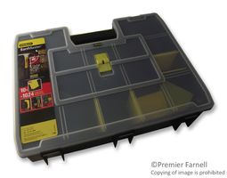 STANLEY 94-745 Storage Case, Sortmaster Organiser, Black, 3.54", 90mm