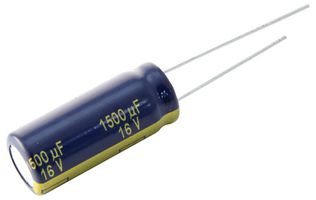PANASONIC EEUFK1C332L Electrolytic Capacitor, 3300 µF, 16 V, ± 20%, Radial Leaded, 5000 hours @ 105°C, Polar