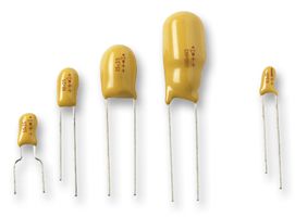 VISHAY 489D106X0035F1VE3 Tantalum Capacitor, Resin Coated, 10 µF, 35 V, ± 20%, Radial Leaded, 2.5 mm