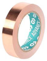 ADVANCE TAPES AT525 COPPER 33M X 25MM Tape, EMI/RFI Shielding, Copper Foil, 25 mm x 33 m