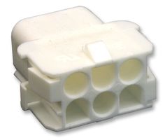 TE CONNECTIVITY - AMP 926682-3 Heavy Duty Connector Base, Universal MATE-N-LOK, Panel Mount, Male Terminals