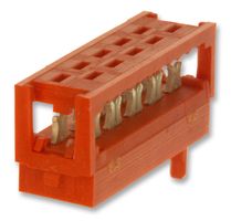 TE CONNECTIVITY - AMP 1-215083-0 IDC Connector, 28 AWG, IDC Plug, Male, 1.27 mm, 2 Row, 10 Contacts, Cable Mount