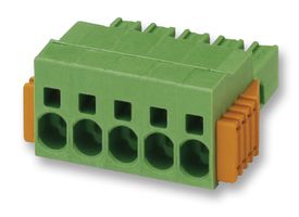 PHOENIX CONTACT 1718494 Pluggable Terminal Block, 7.62 mm, 3 Ways, 24 AWG, 8 AWG, 10 mm², Push In