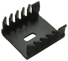 BOYD TV1500 Heat Sink, Square, PCB, Twisted Fin, 14.2 °C/W, TO-126, TO-220, 30 mm, 12.7 mm, 30.2 mm