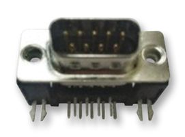 AMPHENOL COMMUNICATIONS SOLUTIONS FCE17-B25SA-410 D Sub Connector, Right Angle, Filtered, Receptacle, FCE17, 25 Contacts, DB, Solder