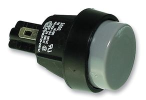 MARQUARDT 5000.0101-01 Pushbutton Switch, 5000 Series, 16 mm, SPST-NO, Round, Black
