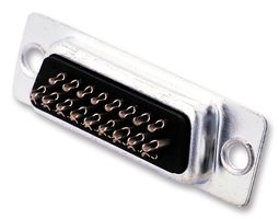 AMPHENOL COMMUNICATIONS SOLUTIONS 17EHD044SAA000 D Sub Connector, HD44, High Density, Receptacle, 17EHD, 44 Contacts, DB, Solder Cup