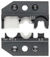 KNIPEX 97 49 66 6 Crimp Tool Die, MC4 Solar Connectors, 97 43 200 Crimp System Pliers