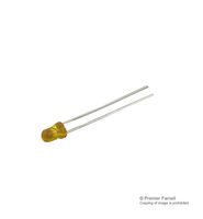 BROADCOM HLMP-Y402-G0000 LED, Orange, Through Hole, 3mm, 20 mA, 2.1 V, 605 nm