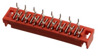 TE CONNECTIVITY - AMP 1-338068-6 PCB Receptacle, Board-to-Board, 1.27 mm, 2 Rows, 16 Contacts, Through Hole Mount, Micro-MaTch