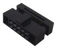 AMPHENOL COMMUNICATIONS SOLUTIONS 20021444-00006T4LF IDC Connector, IDC Receptacle, Female, 1.27 mm, 2 Row, 6 Contacts, Cable Mount