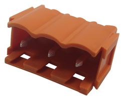 WEIDMULLER 1519660000 Pin Header, Top Entry, Wire-to-Board, 5.08 mm, 1 Rows, 3 Contacts, Through Hole, SL 5.08