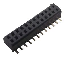 SAMTEC CLM-112-02-L-D PCB Receptacle, Board-to-Board, 1 mm, 2 Rows, 24 Contacts, Surface Mount, Tiger Claw CLM
