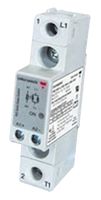 CARLO GAVAZZI RGS1A23A50KKE Solid State Relay, SPST, 50 A, 240 VAC, DIN Rail, Screw, Zero Crossing