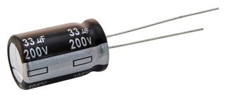 PANASONIC EEUHD1H561S Electrolytic Capacitor, 560 µF, 50 V, ± 20%, Radial Leaded, 2000 hours @ 105°C, Polar