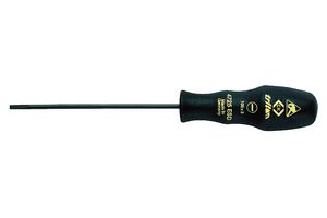 CK TOOLS T4725ESD 41 Screwdriver, ESD, 100 mm Blade, 4 mm Tip, 190 mm Overall