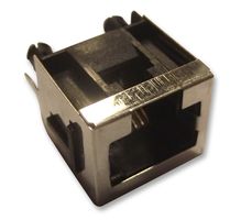 AMP - TE CONNECTIVITY 100616-1 Modular Connector, RJ45 Jack, 1 x 1 (Port), 8P8C, Cat3, Through Hole Mount