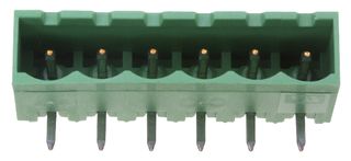 TE CONNECTIVITY - BUCHANAN 796638-6 Standard Terminal Block, Termi-Blok, 6 Contacts, 5.08 mm, Terminal Block, Eurostyle, PCB Mount