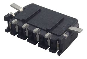 MOLEX 43650-0413 Pin Header, Wire-to-Board, 3 mm, 1 Rows, 4 Contacts, Surface Mount Right Angle