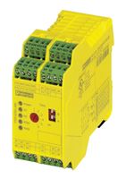 PHOENIX CONTACT 2981428 Safety Relay, 24 VDC, 5PST-NO, SPST-NC, PSRclassic Series, DIN Rail, 6 A, Screw