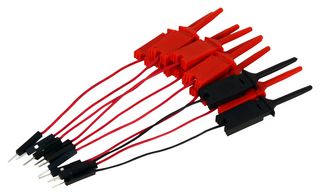 PICO TECHNOLOGY TA139 TEST CLIPS Test Connector Kit, Test Clips, Pack 10, PicoScope 2205 MSO