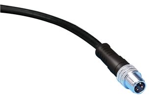 MOLEX 1200061345 Sensor Cable, BRAD, Micro-Change Plug, Free End, 5 Positions, 5 m, 16.4 ft
