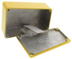 HAMMOND 1590TRPBPR. Metal Enclosure, Diecast, Stomp Box, Trapezoidal, Small, Diecast Aluminium, 39.2 mm, 79 mm, 112 mm